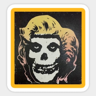 misfits marilyn monroe pop art warhol style spray paint graffiti printmaking Sticker